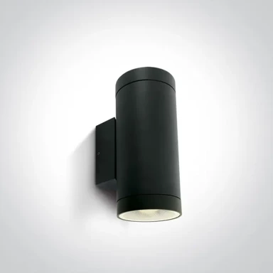 Zidna svjetiljka, 2x20W, E27, PAR30, IP65, DM67400E/B, crna