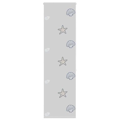 Rolo zavjesa za tuš, 70x240 cm, morska zvijezda