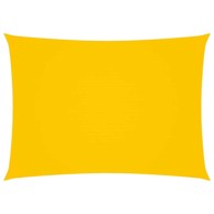 Jedro za zaštitu od sunca od tkanine oxford pravokutno 5 x 7 m, žuta