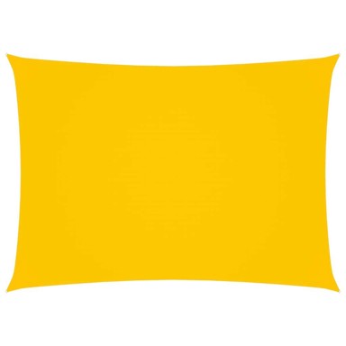 Jedro za zaštitu od sunca od tkanine oxford pravokutno 5 x 7 m, žuta