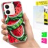 Maskica za Oppo A5X, s foto tiskom, s lubenicom, sa zaštitnim staklom 9H