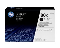 HP Toner 80X 2-pack High Yield crna Original LaserJet