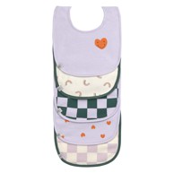 LÄSSIG Podbradnjak Happy Rascals Heart Lavender 5/1