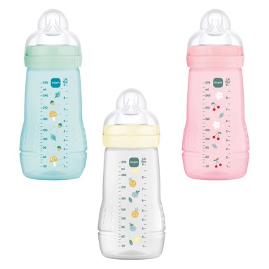 MAM Bočica Easy Active, 270 ml, plastika, sort