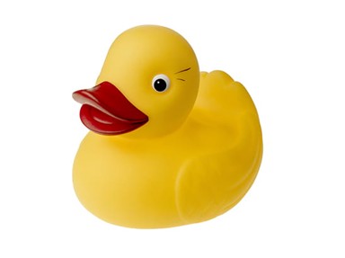 TULLO Patka za kupanje, gumena, velika, žuta