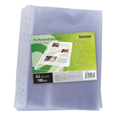 FORNAX Fascikl 177, A4, ulošci, 40 mikrona, PP mat, 212 x 299 mm, 100 kom