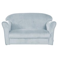 ROBA Dječji kauč Lil Sofa, 78 cm, baršun, svijetloplavi