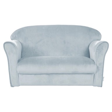 ROBA Dječji kauč Lil Sofa, 78 cm, baršun, svijetloplavi