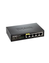 D-LINK Switch DES-1005P/E, 5-Port, Fast Ethernet, PoE