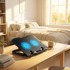 WOZINSKY Gaming stalak za hlađenje laptopa StormPad WDCX-015, RGB, crni