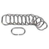 DOUCEUR D'INTÉRIEUR Sive kuke za zavjesu za tuš u setu 12 kom 4 cm Vitamine