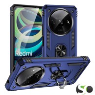 ARMOR Anti-Shock maskica s magnetnim stalkom za Xiaomi Redmi 14C Plava