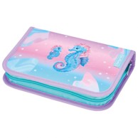 HERLITZ Pernica 50049158, puna, 1 zip, 2 preklopa, Ocean Lights