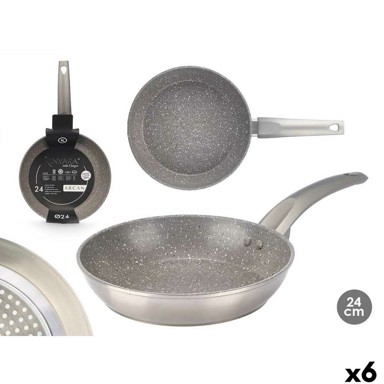 KINVARA Tava 3, kovani aluminij, bakelit, srebrna 