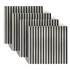 NORTHIX Akustične zidne ploče 60x60 cm set 4 komada, smeđe
