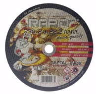 MAR-POL Disk od nehrđajućeg čelika za kutne brusilice, 230 mm