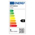 LED zidna svjetiljka, 6W, IP54, crna, neutralno bijela