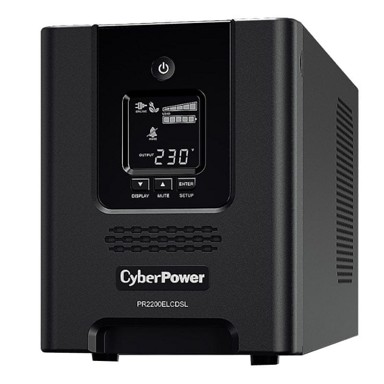 CYBERPOWER UPS Smart PR2200ELCDSL, 2200 VA, 1980 W
