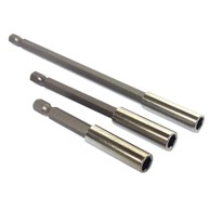SILVER Set magnetnih HEX nastavaka 50/100/150 mm, srebrna