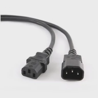GEMBIRD PC-189 naponski kabel, crni, C14 spojnik
