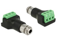 DELOCK Audio adapter terminal blok na 3,5 mm utičnicu
