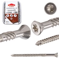 Vijci za podove i terase INOX A2 WN 4,0x60 mm