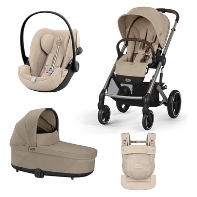 CYBEX Kolica Balios Bundle + AMYA, 3-u-1, Almond Beige