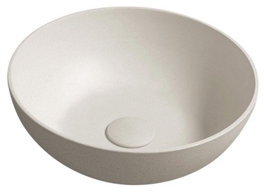 SAPHO FORMIGO Umivaonik, Ø39 cm, nadgradni, beton, pješčana mat
