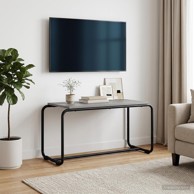 TV stalak 80 x 35,5 x 42 cm od konstruiranog drva, siva sonoma
