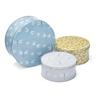 COOKSMART Čelične posude za namirnice u setu 3 kom za slatkiše English Meadow 