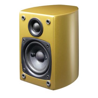 AUDIO PRO Zvučnik All Room, 2-way, 8 cm, bookshelf, zlatni