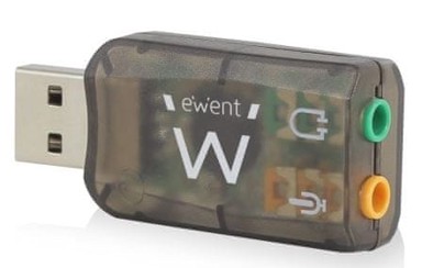 EWENT Zvučna kartica Virtual 5.1 3D, USB