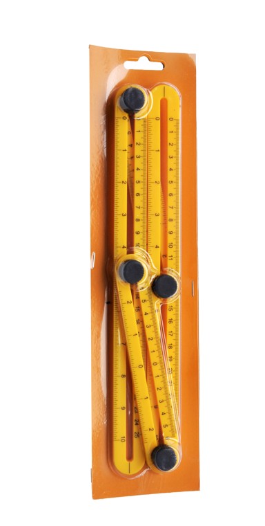 TEMAL Šablona građevinski kutomjer