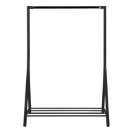 ACTONA Brent crni metalni stalak za odjeću