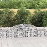 Lučne gabionske košare 13 kom 300x30x60/80 cm pocinčano željezo