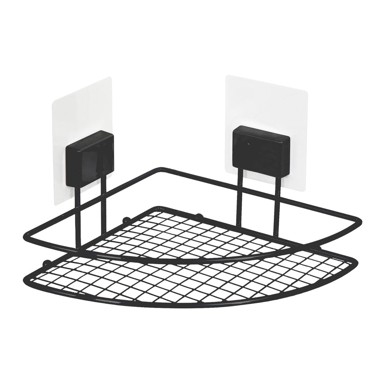 COMPACTOR Kupaonska polica Magic Bath kutna samodržeća