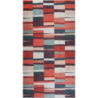 VITAUS Crvena periva staza 80x200 cm Blocks of Fun 