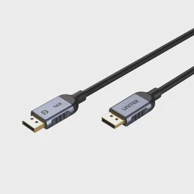 UNITEK DisplayPort kabel C1628GY01-2M, crno/sivi