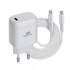 RIVACASE Kućni punjač PS4191 WD4, Quick Charge, 20 W, Type-C, Type-C kabel, bijela