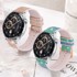 B-STRAP Glitter remen za Garmin Venu 2 Plus, silver yellow