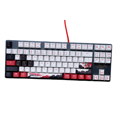 STEELPLAY Tipkovnica Lexip X Ubisoft Assassin's Creed Shadows, žičana, bijelo/crna