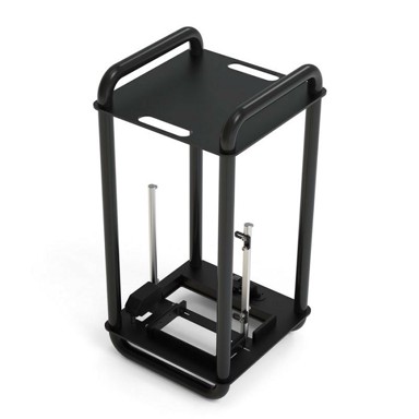 STREACOM Kućište DA6, otvorenog principa, mini tower, Mini-ITX, crno