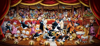 CLEMENTONI Puzzle, Jigsaw 13200el Disney Orchestra 38010, p2