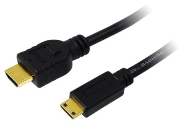 LOGILINK HDMI na Mini HDMI kabel 1,5 m, pozlaćeni