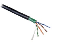 SLOMART Mrežni kabel SEVEN UTP Cat5 Solid Outdoor 4x2, 305 m