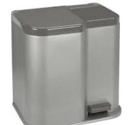 CURVER Koš s pedalom duo, 15L+7L