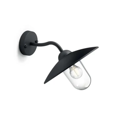 PHILIPS Zidna svjetiljka Hammock, E27, 60W, 230 V, IP44, crna