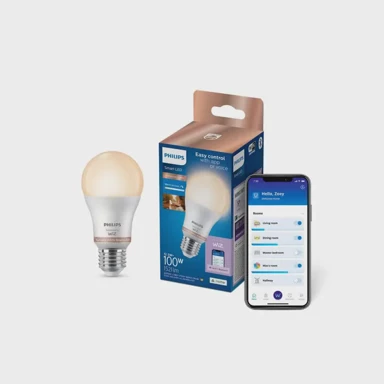 PHILIPS Wiz smart žarulja, A60, E27, 100 W ekv., 2700–6500 K, dimabilna
