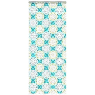 Rolo zavjesa za tuš s kazetom, 90x240 cm, ornament