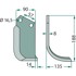 GRANIT Desni nož za kultivator 188x90x8 mm za KUHN K1601090 KUH-73R